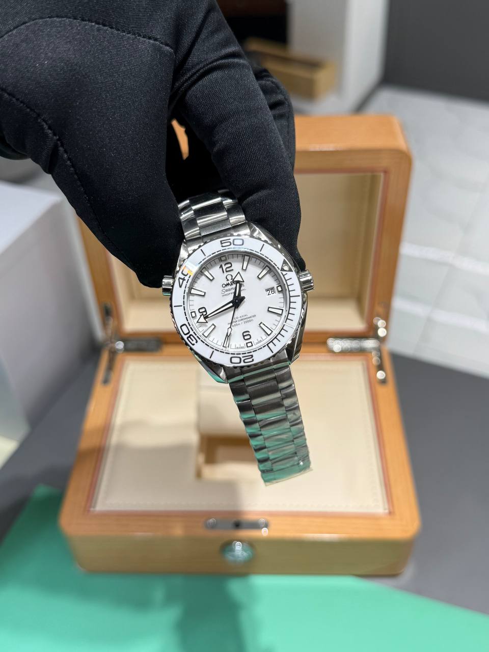 Omega Seamaster Professional Planet Ocean (женские часы)