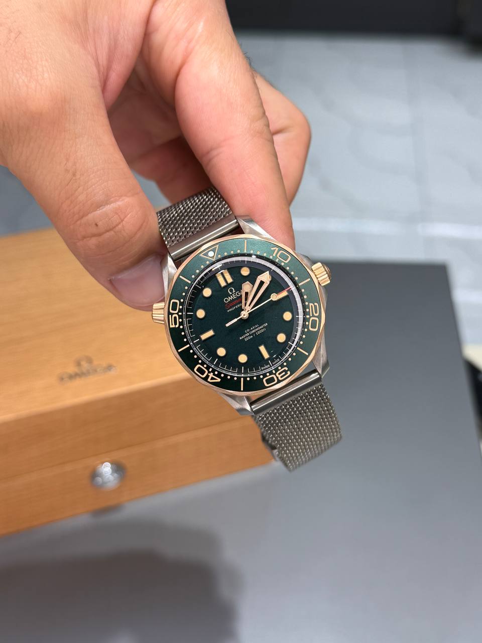 Omega Seamaster Bronze Bezel