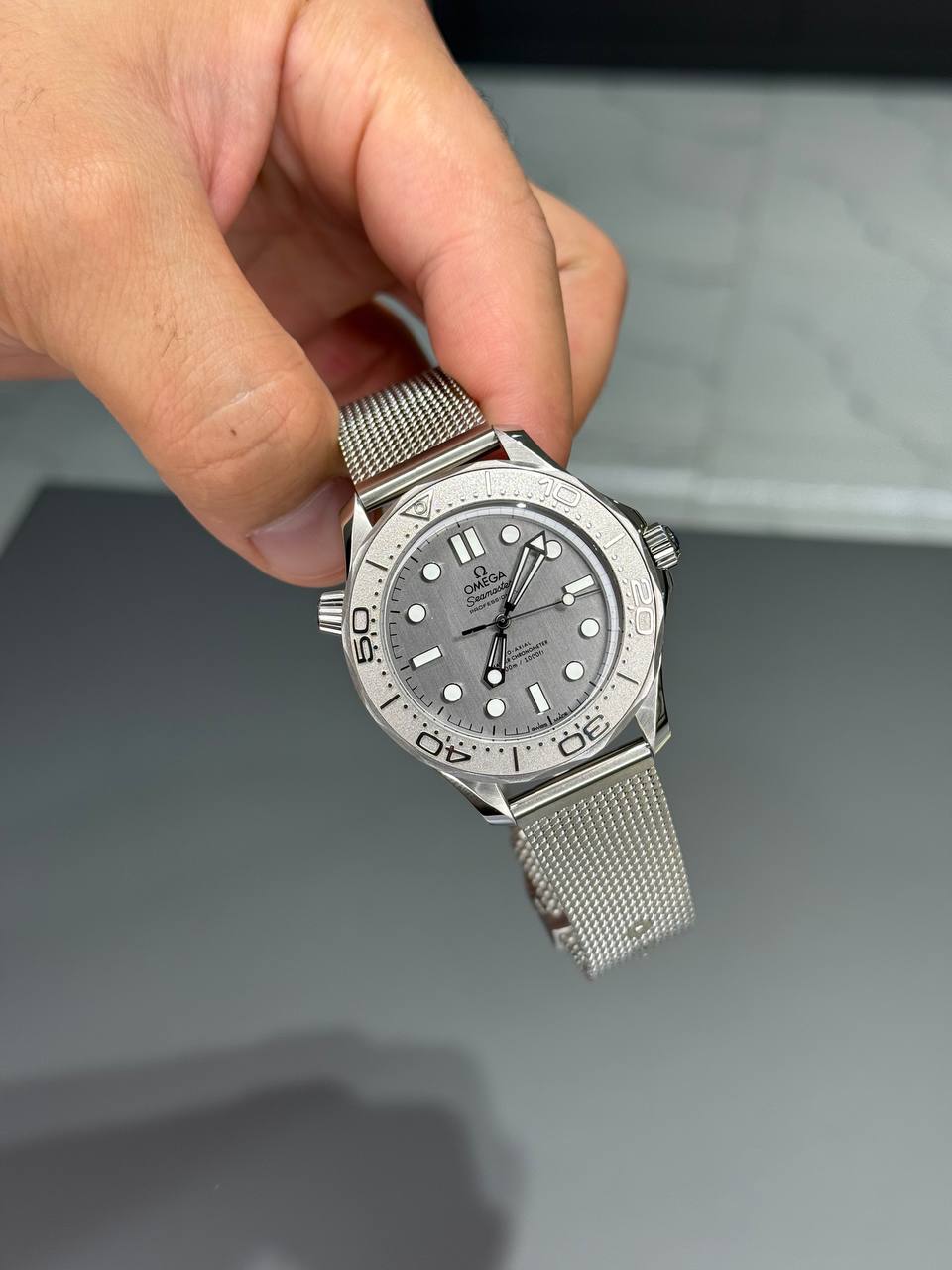 Omega Seamaster Grey Dial