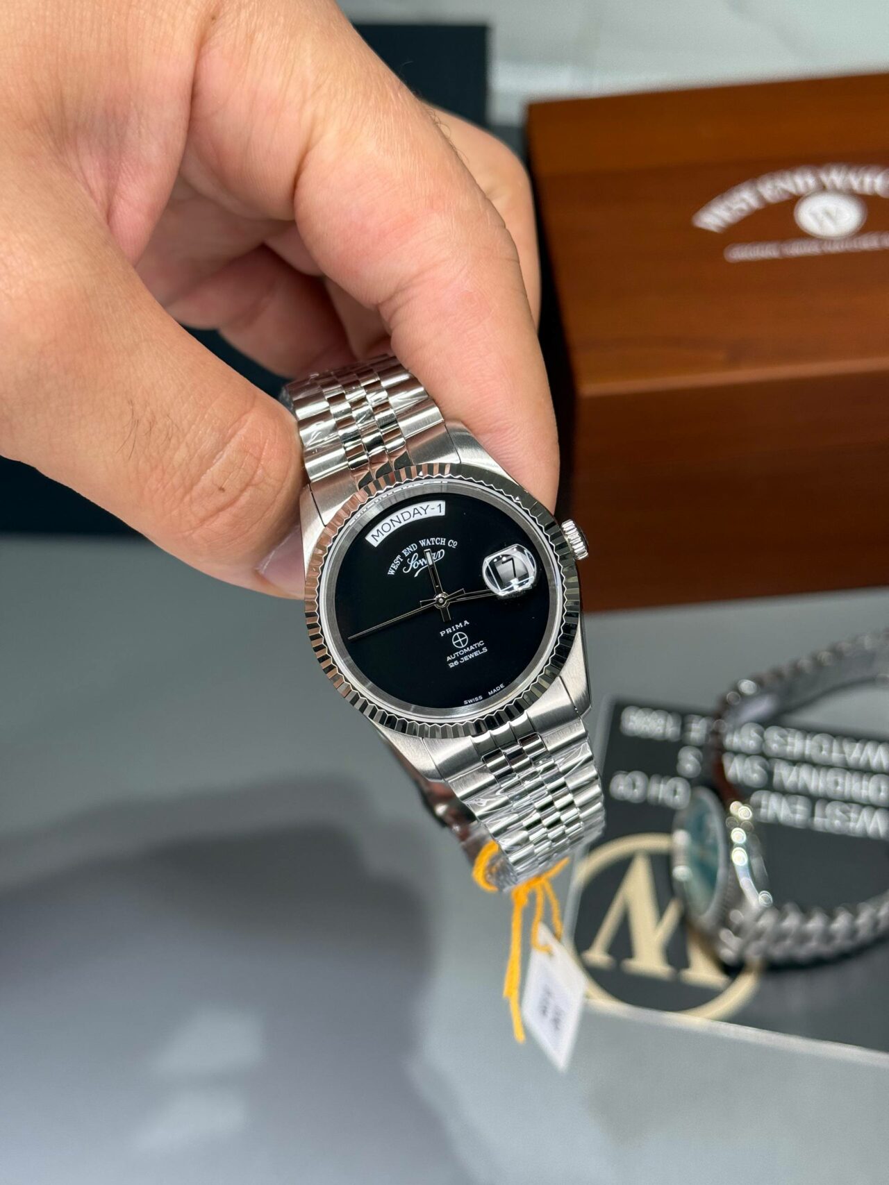 West End Watch Co Sowar Onyx