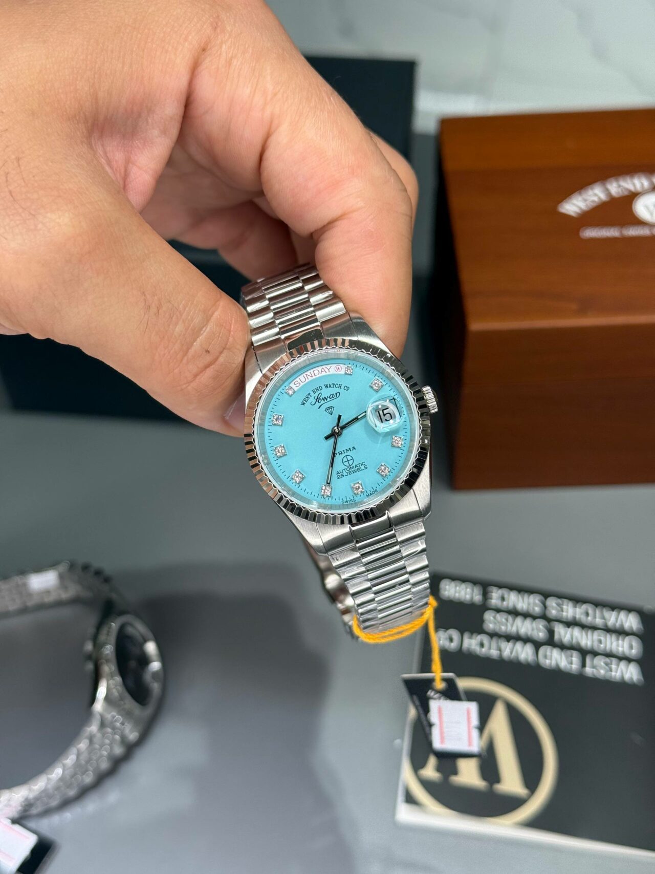 West End Watch Co Sowar Diamond