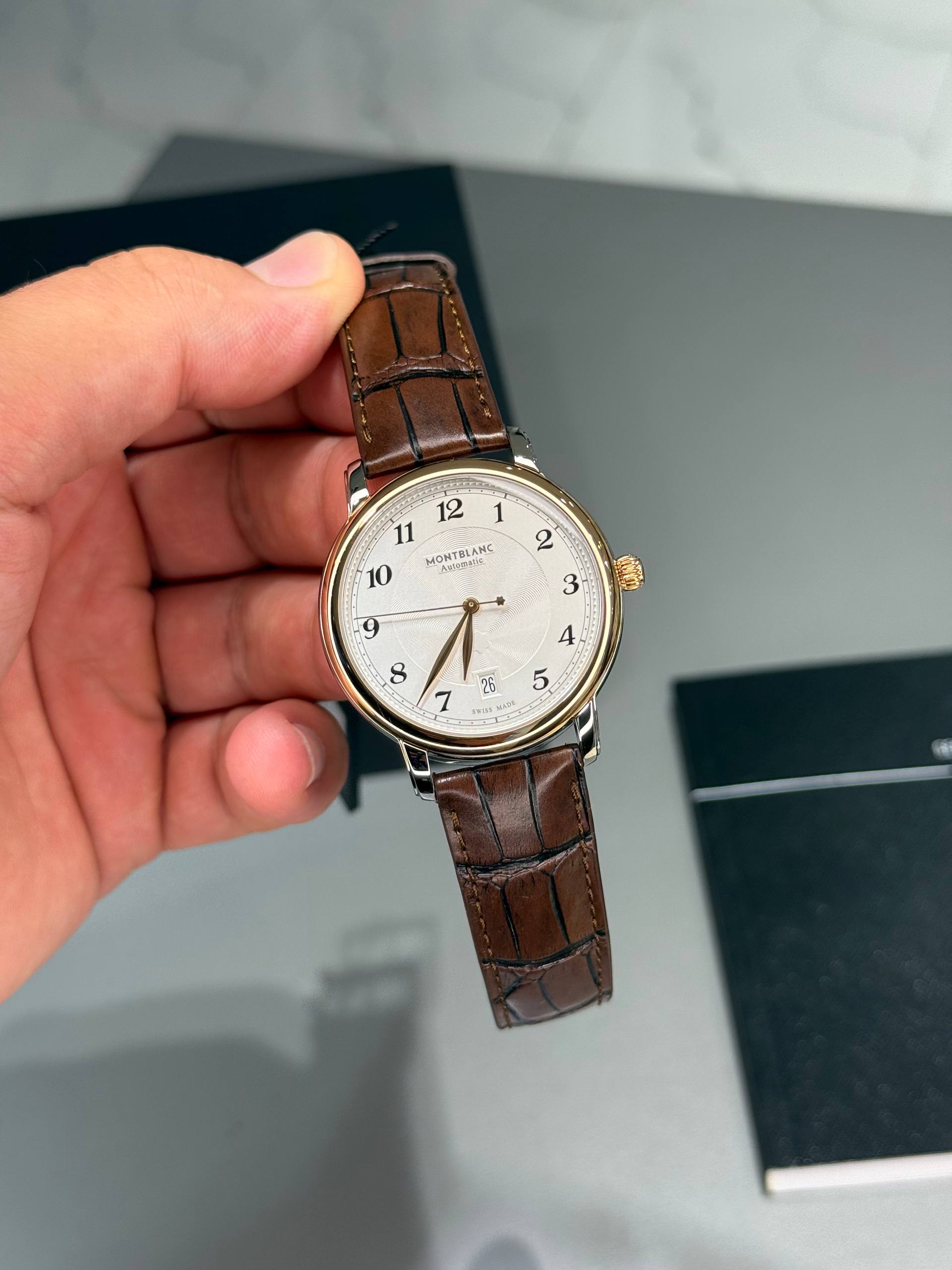 MONTBLANC Star Legacy 18K Rose Gold Bezel