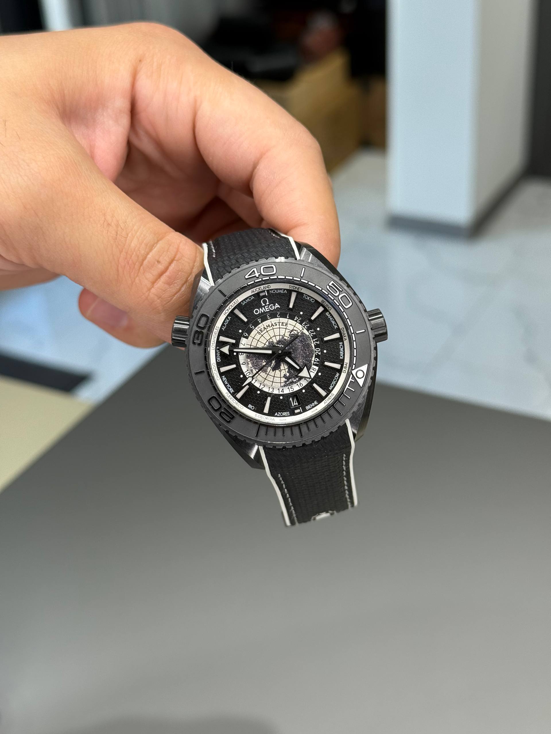 Omega Seamaster Planet Ocean World Timer