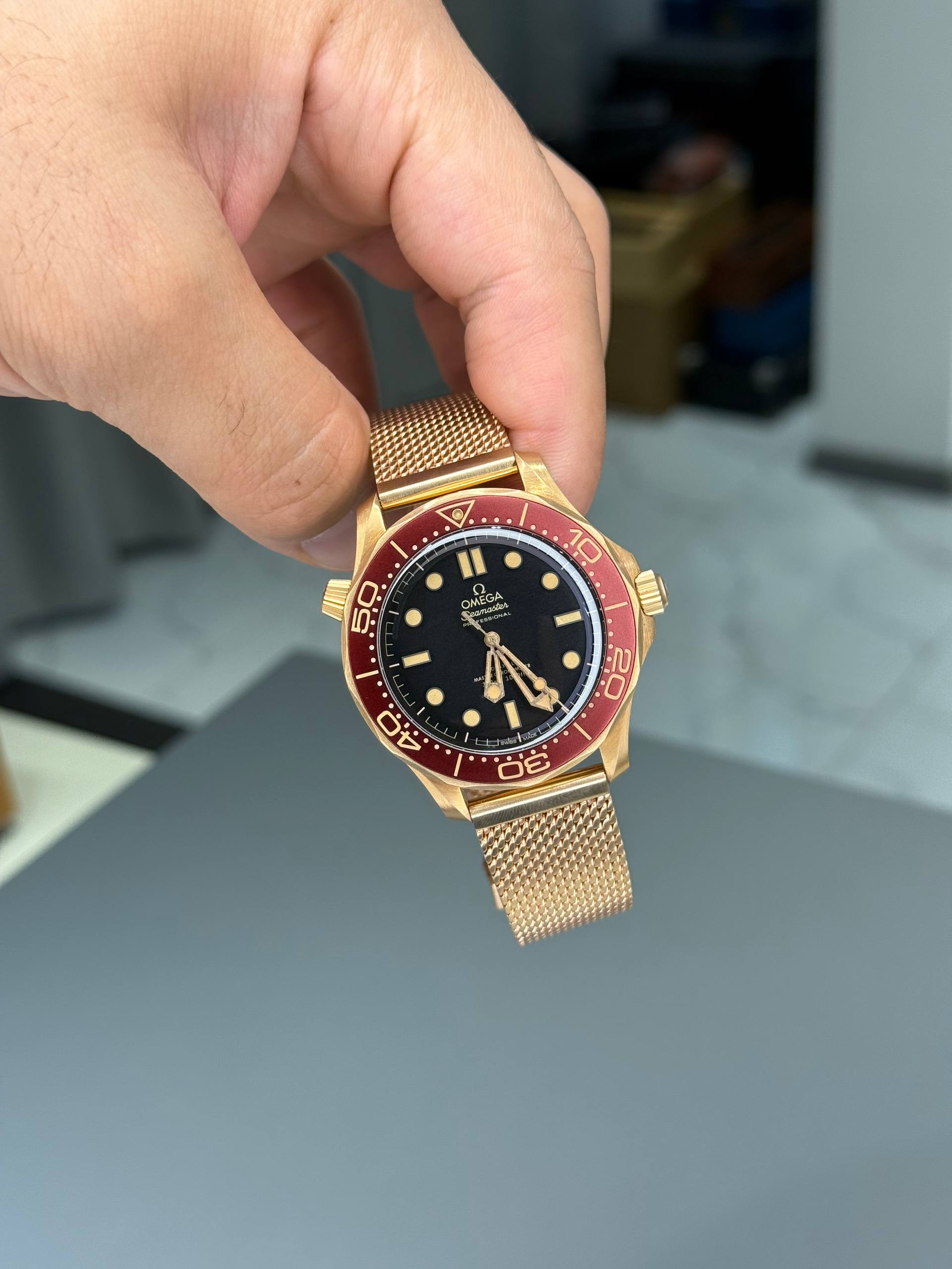 Omega Seamaster Milanese Bracelet