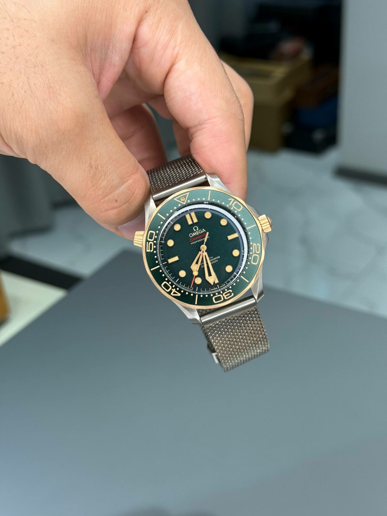 Omega Seamaster Milanese Bracelet