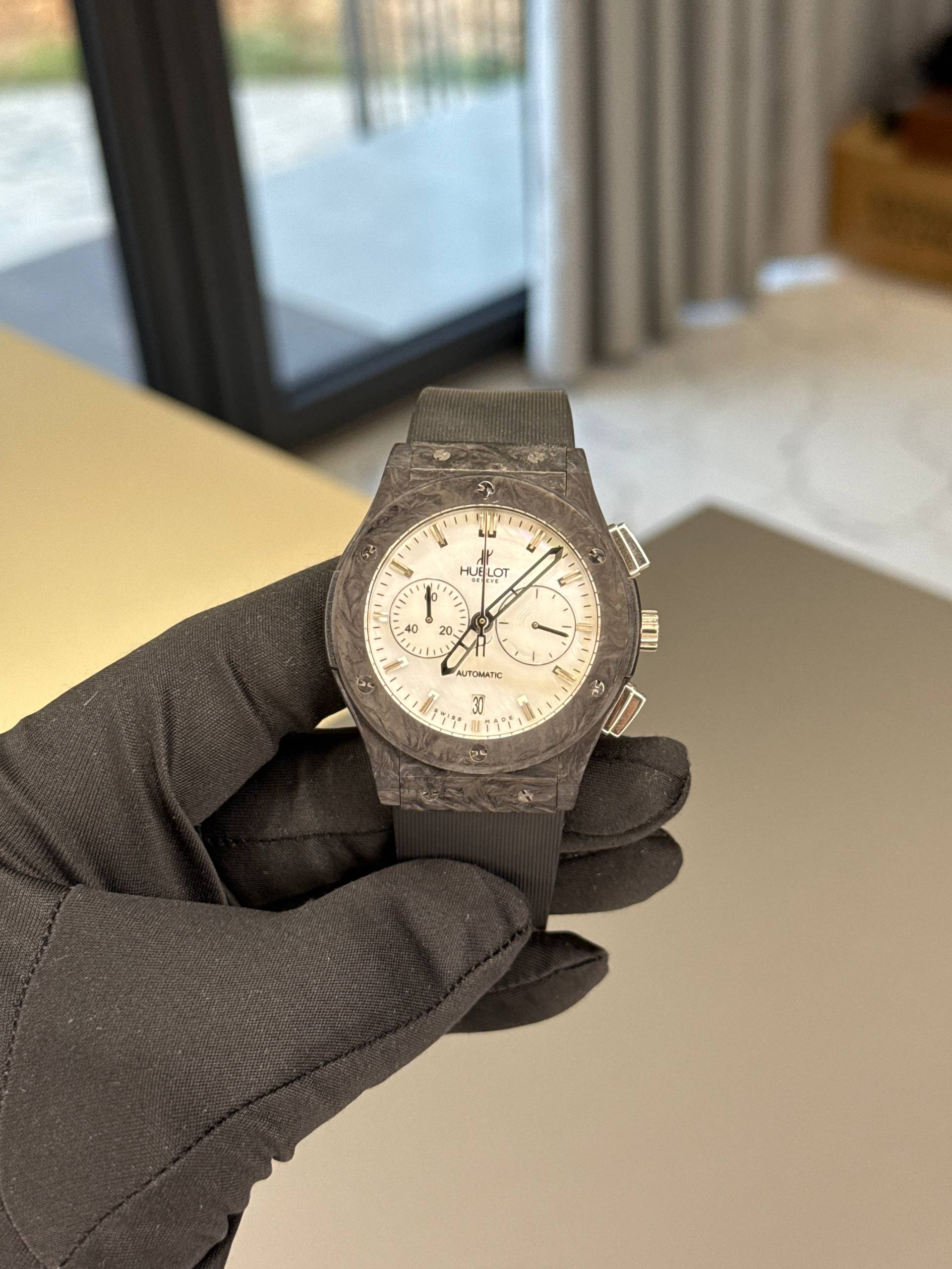 Hublot Chronograph Quartz Carbon