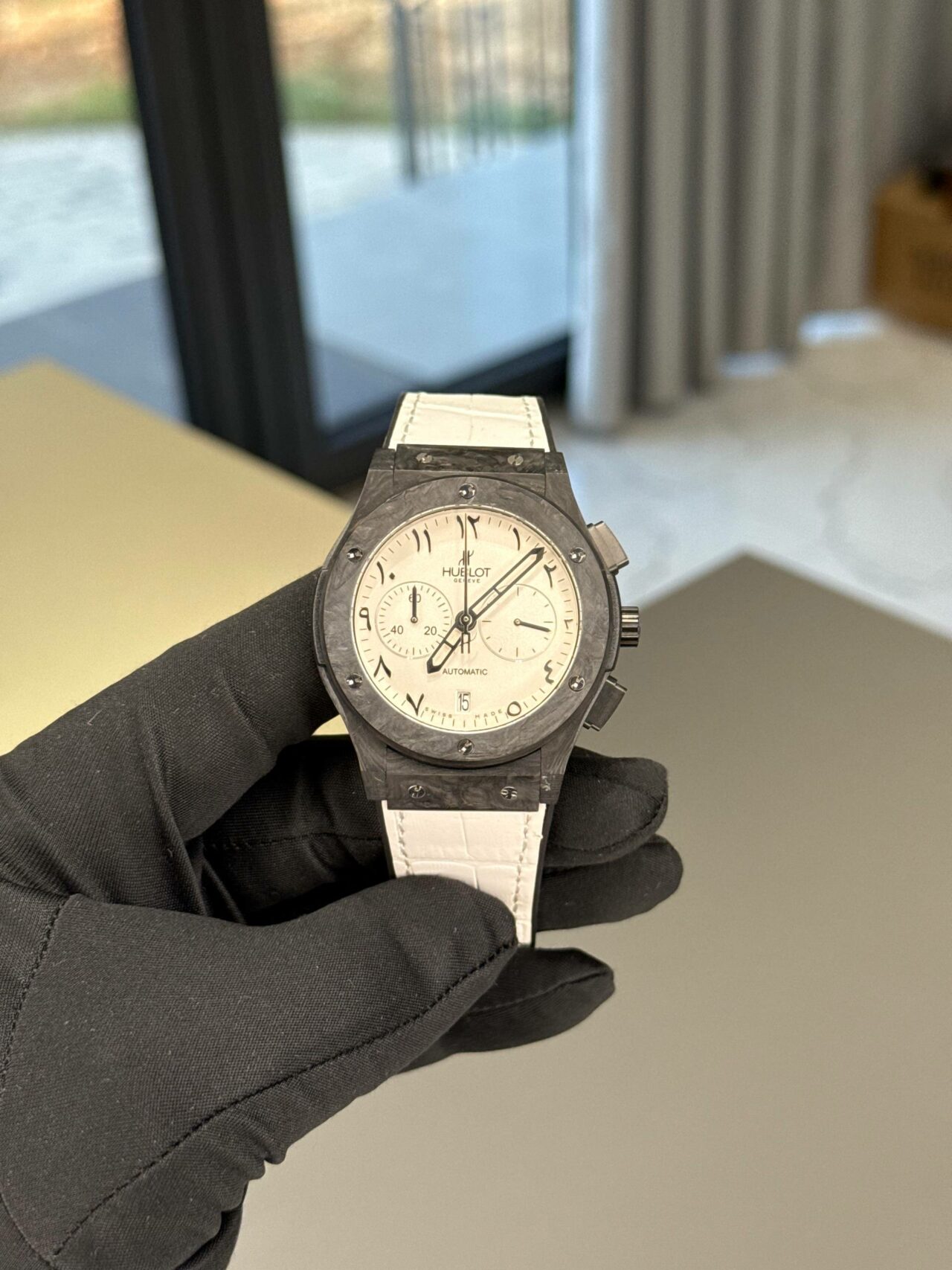 Hublot Chronograph Quartz Carbon