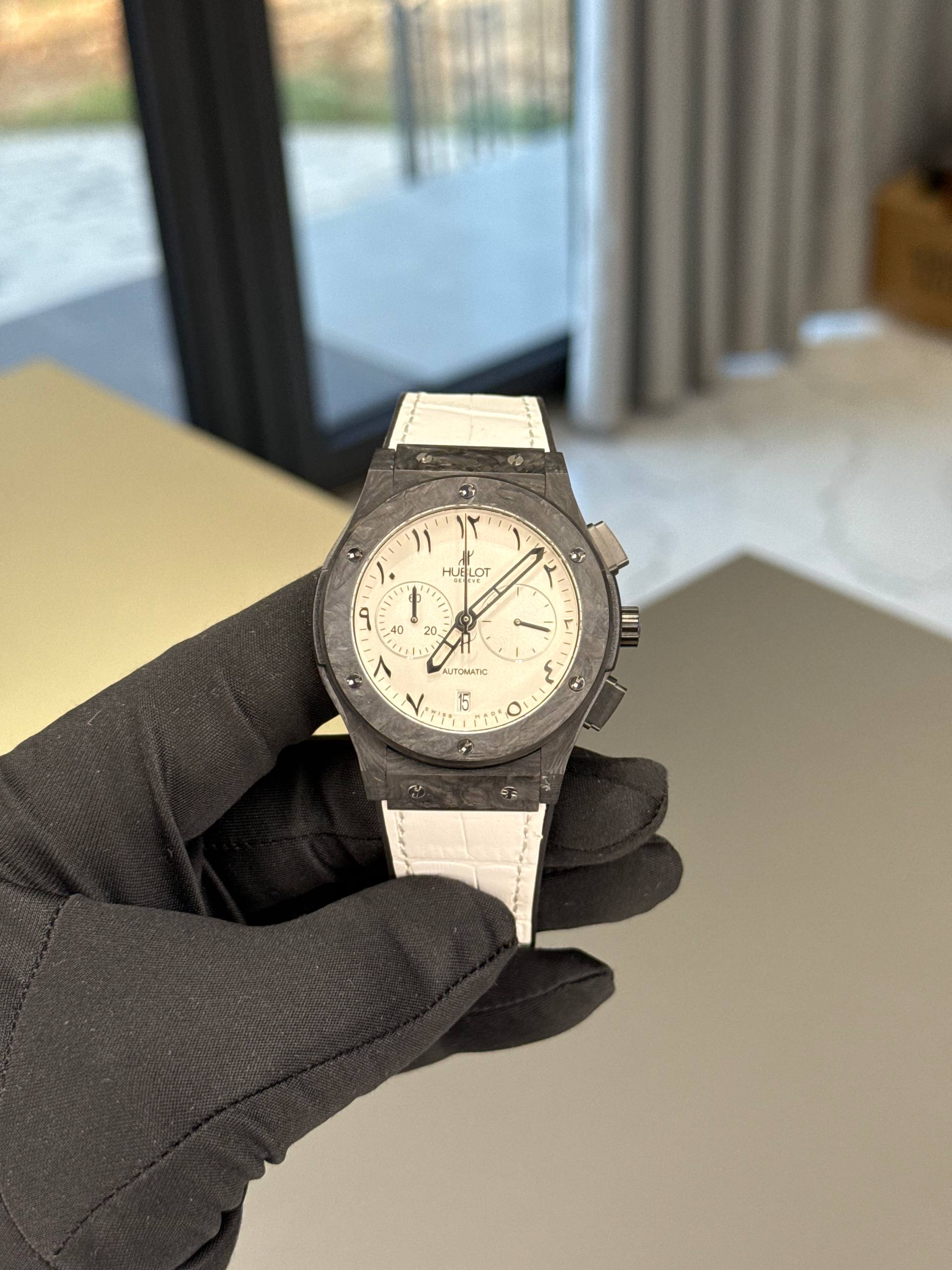 Hublot Chronograph Quartz Carbon