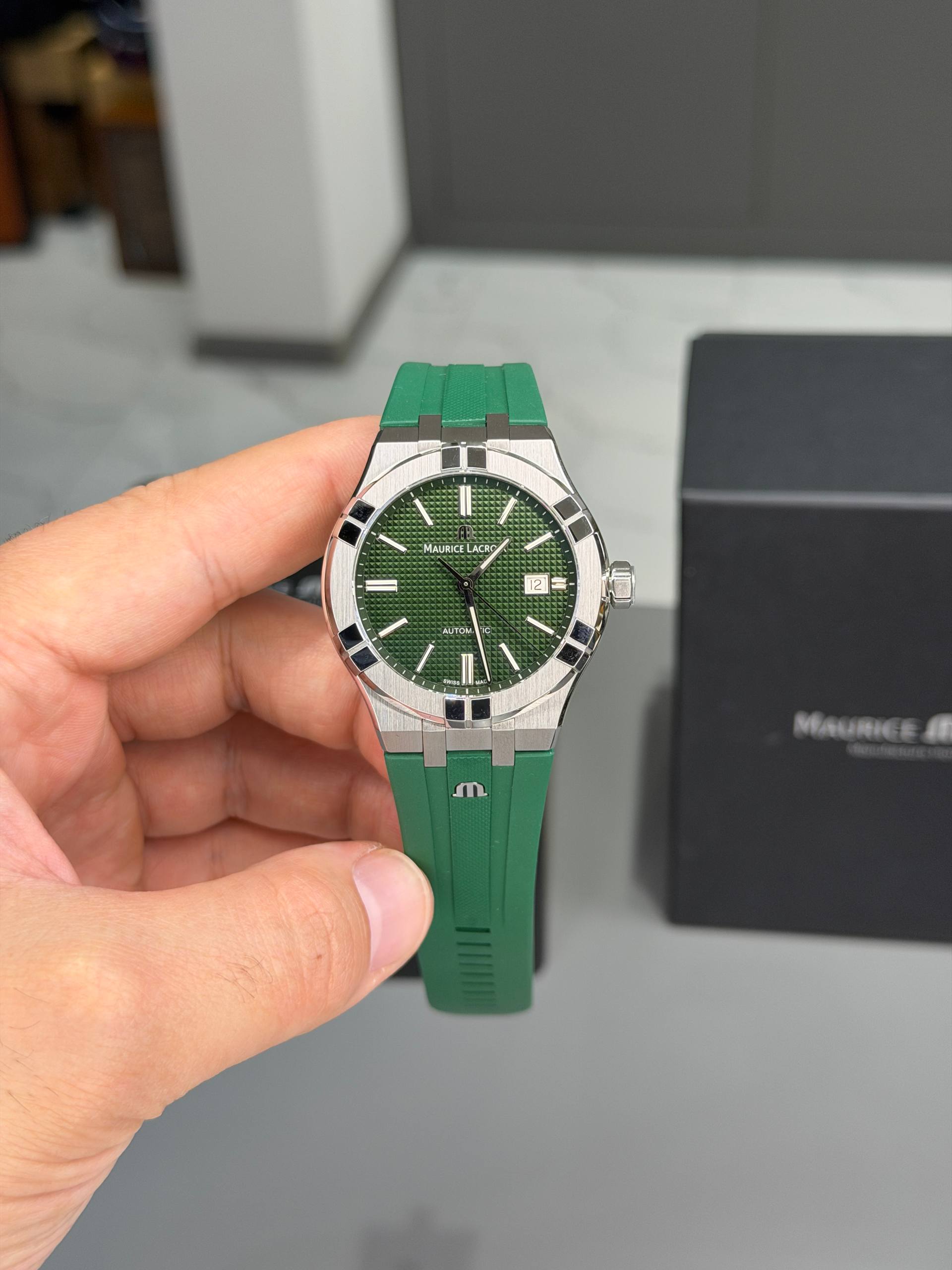 Maurice Lacroix Aikon Green Dial